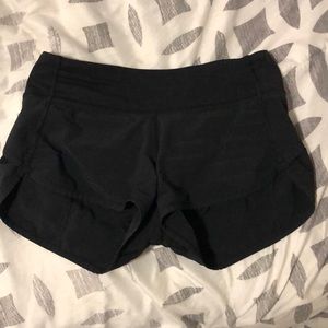 Black lululemon shorts :)